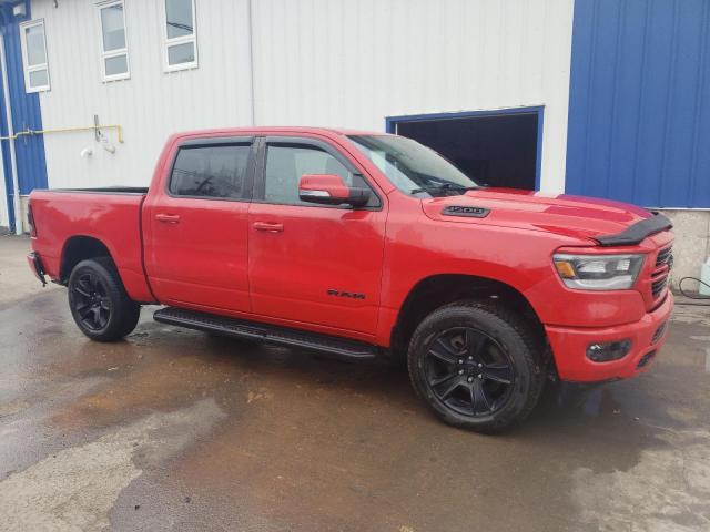  RAM 1500 2021 Czerwony