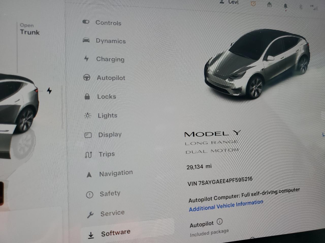 7SAYGAEE4PF595216 2023 Tesla Model Y