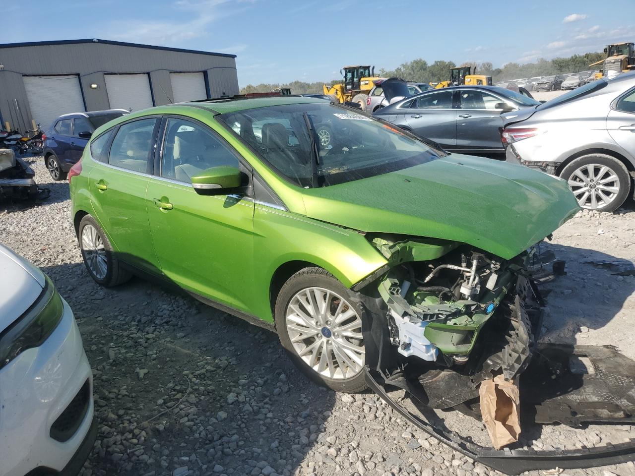 2018 Ford Focus Titanium VIN: 1FADP3N23JL314255 Lot: 71884684