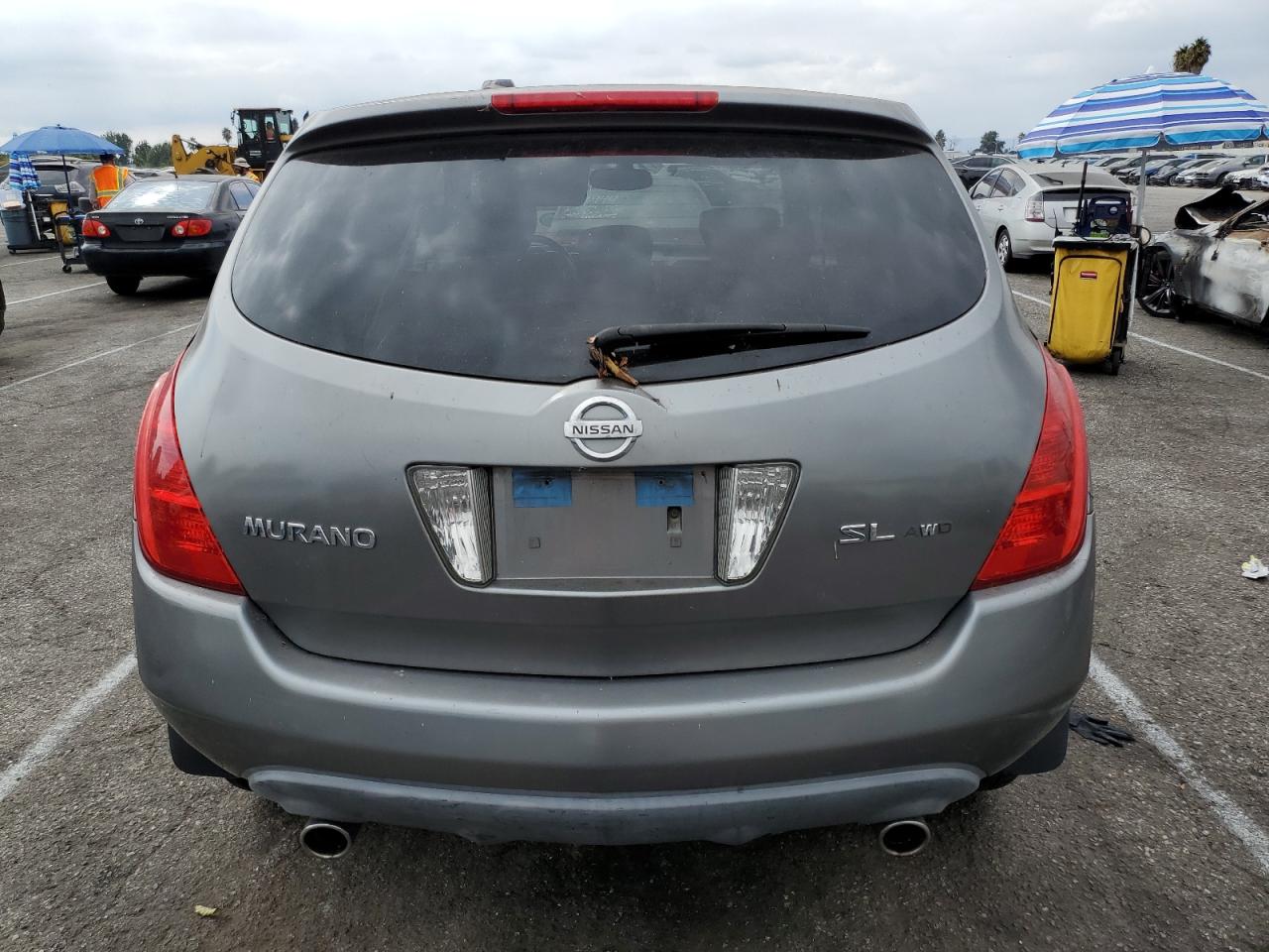 2005 Nissan Murano Sl VIN: JN8AZ08WX5W423633 Lot: 71242864