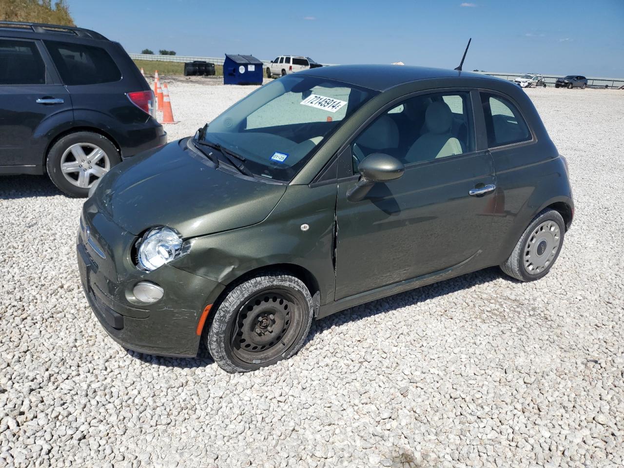 3C3CFFAR7DT686434 2013 Fiat 500 Pop