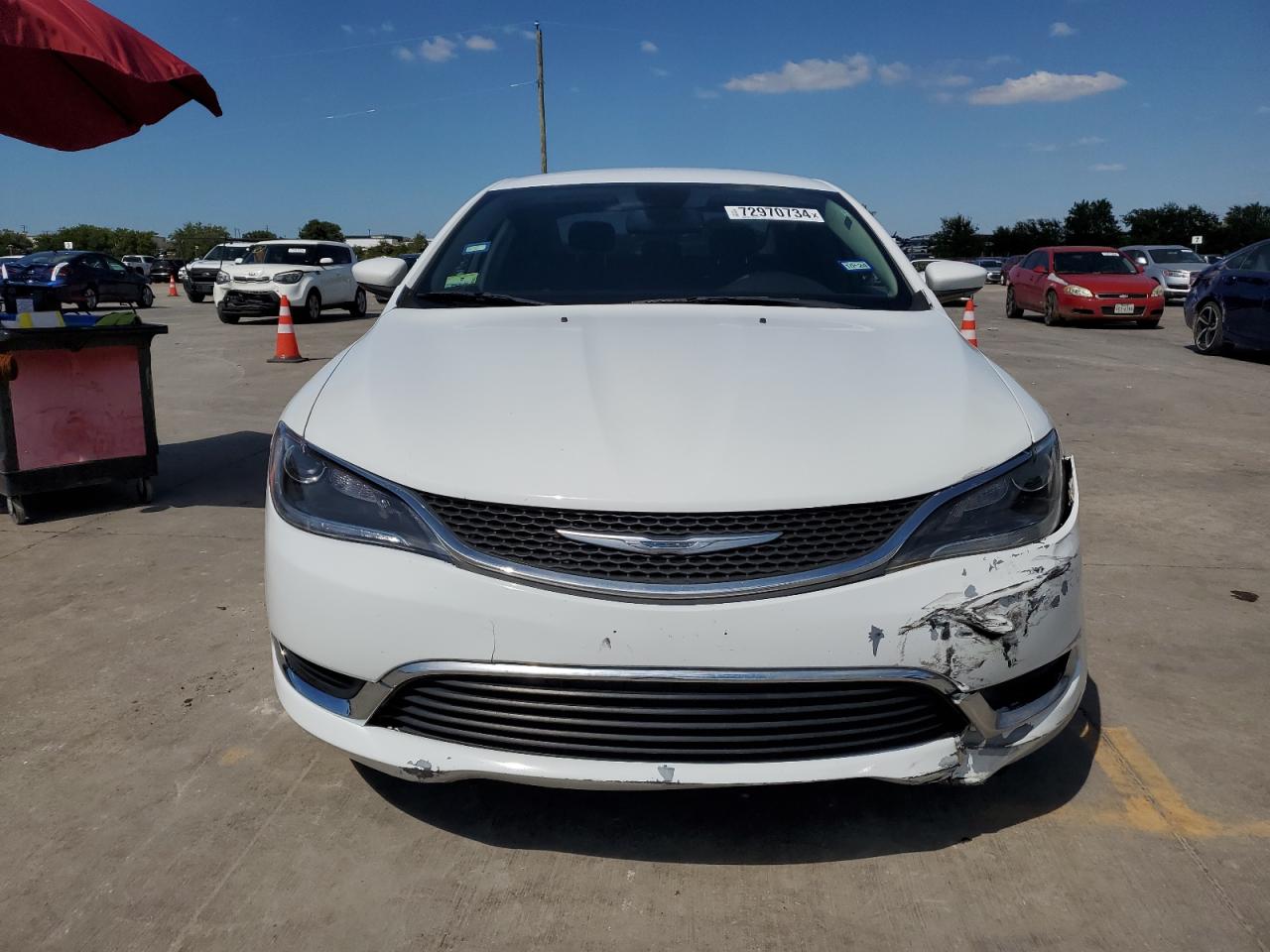 2015 Chrysler 200 Limited VIN: 1C3CCCAB7FN755023 Lot: 72970734