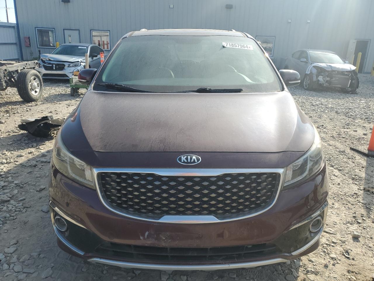 2015 Kia Sedona Sxl VIN: KNDME5C12F6037237 Lot: 71857964