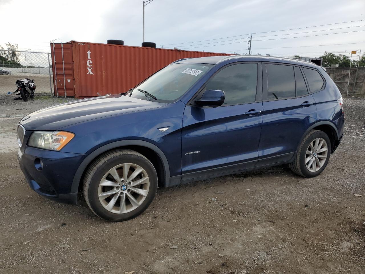 VIN 5UXWX9C56D0A24442 2013 BMW X3 no.1