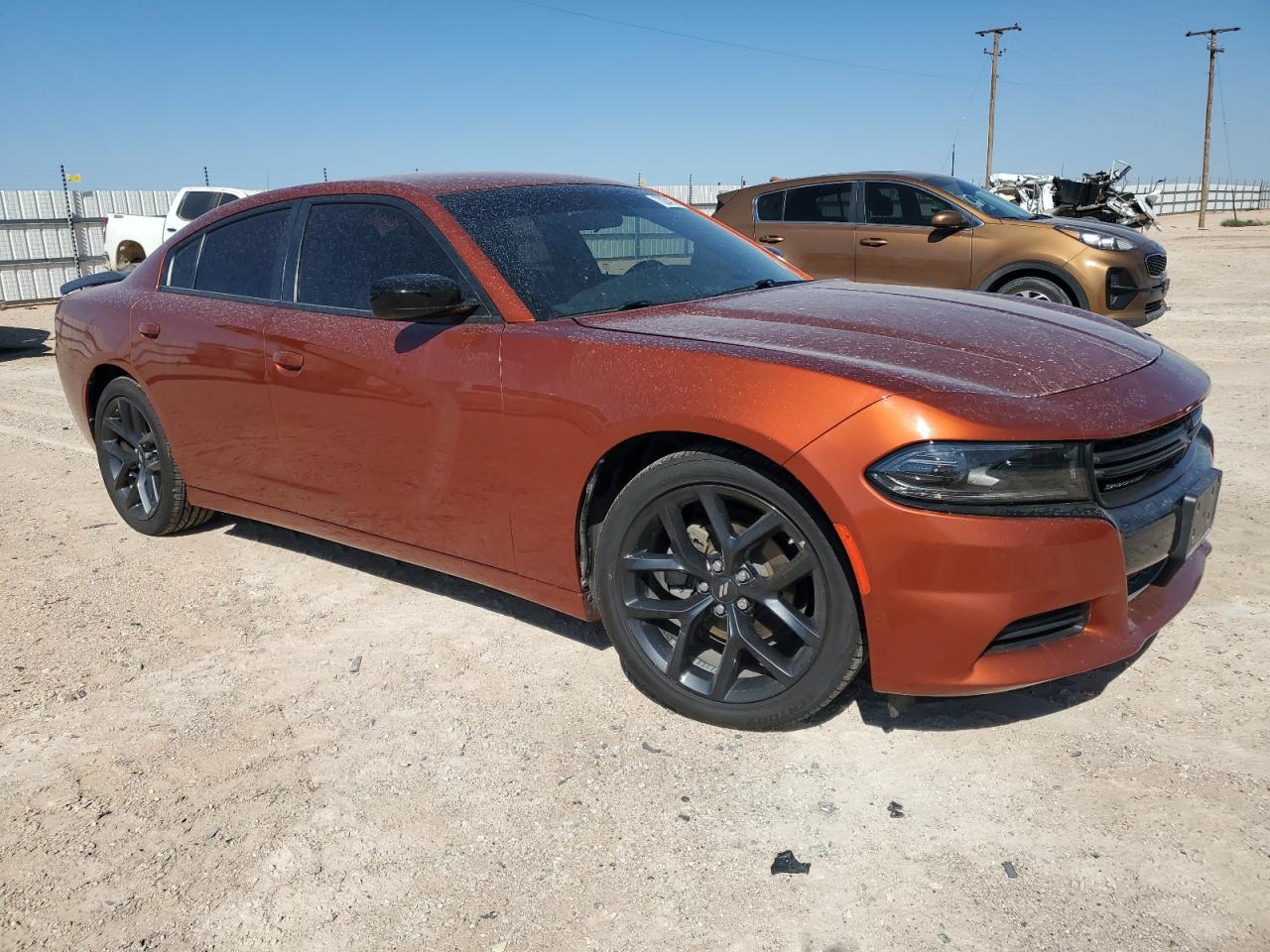 VIN 2C3CDXBG3NH145965 2022 DODGE CHARGER no.4