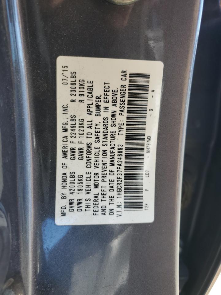 1HGCR2F37FA246693 2015 HONDA ACCORD - Image 13