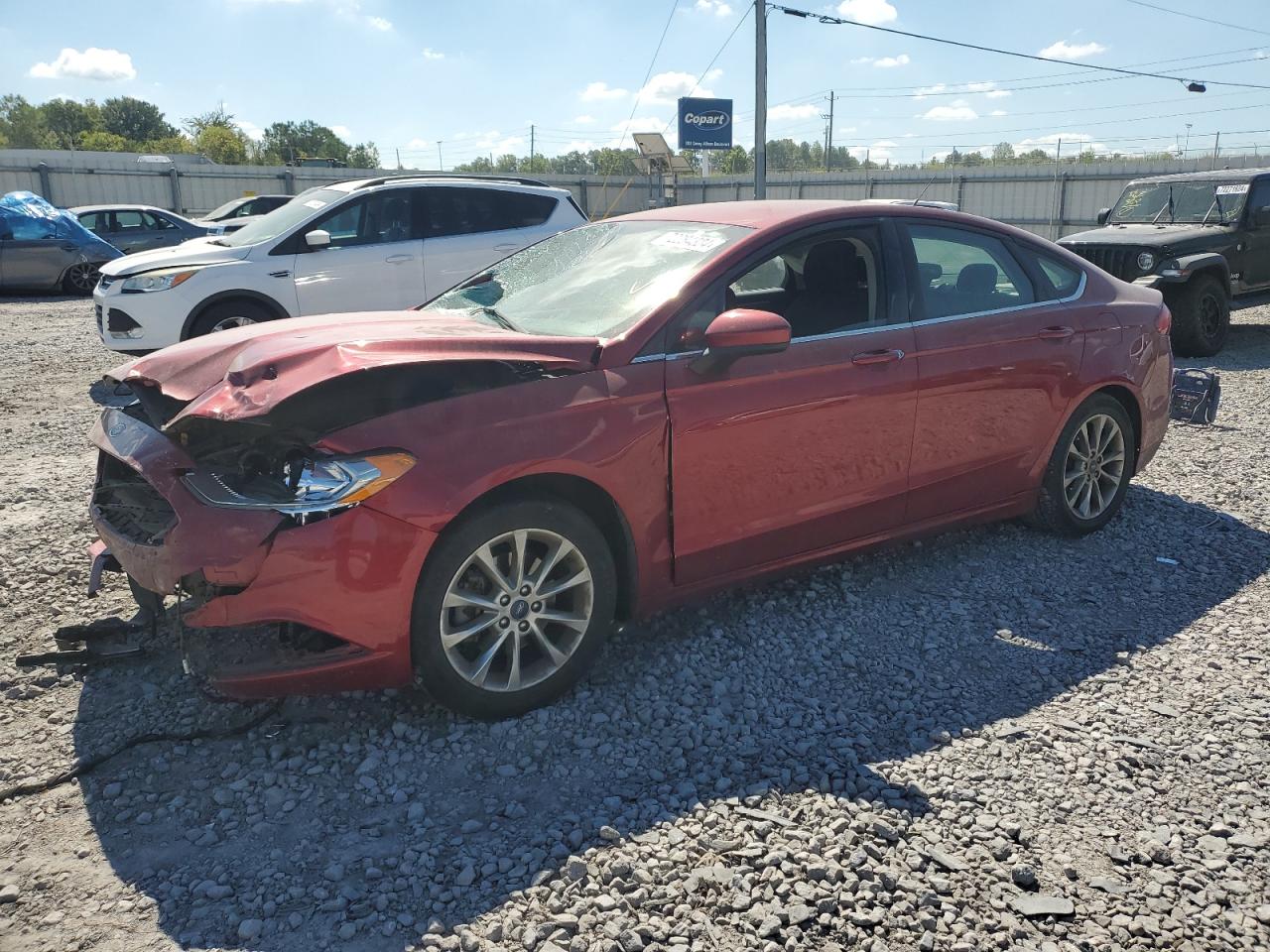 3FA6P0HD9HR243854 2017 FORD FUSION - Image 1