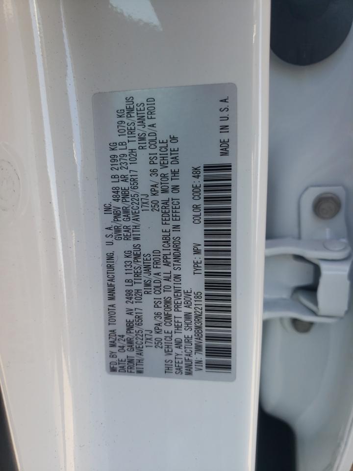 7MMVABBM3RN221185 2024 Mazda Cx-50 Preferred