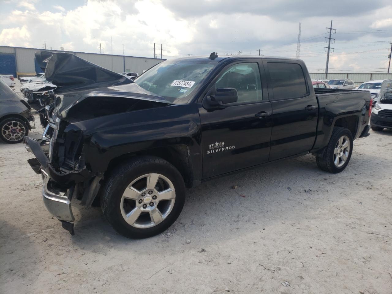 2014 Chevrolet Silverado C1500 Lt VIN: 3GCPCREC1EG169444 Lot: 70577434