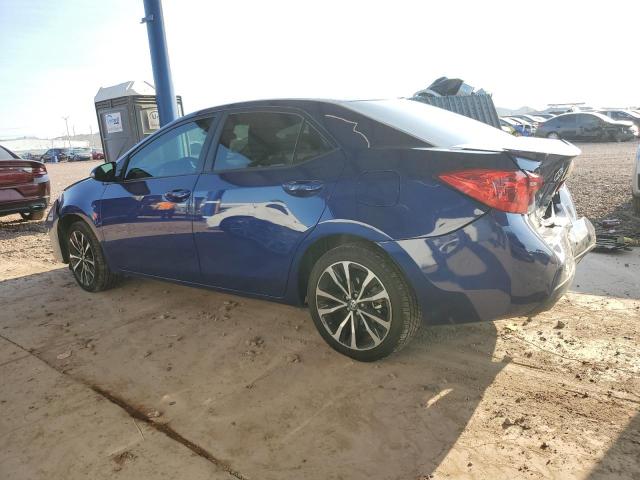  TOYOTA COROLLA 2018 Blue