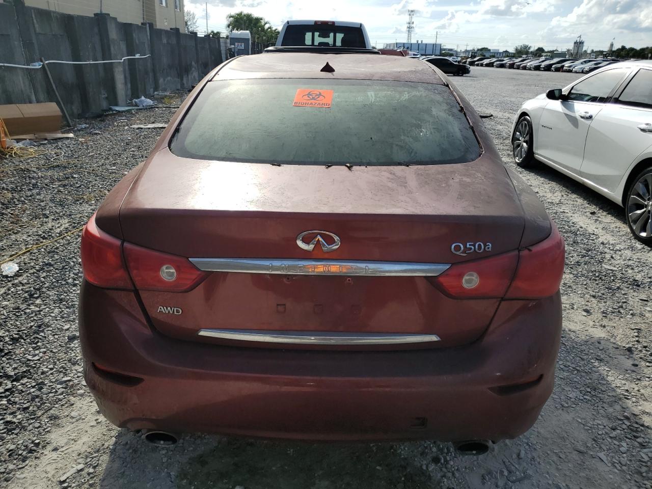 2015 Infiniti Q50 Base VIN: JN1BV7AR6FM413397 Lot: 73128444