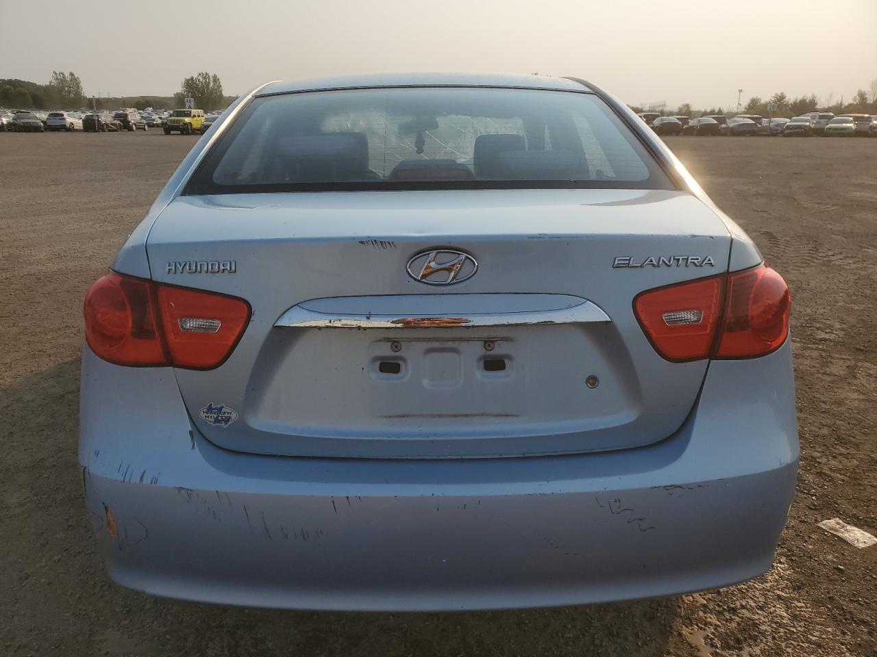 KMHDU4BD0AU173181 2010 Hyundai Elantra Blue