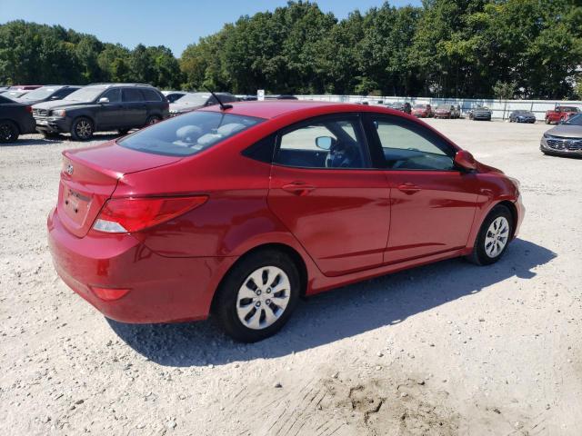  HYUNDAI ACCENT 2016 Czerwony