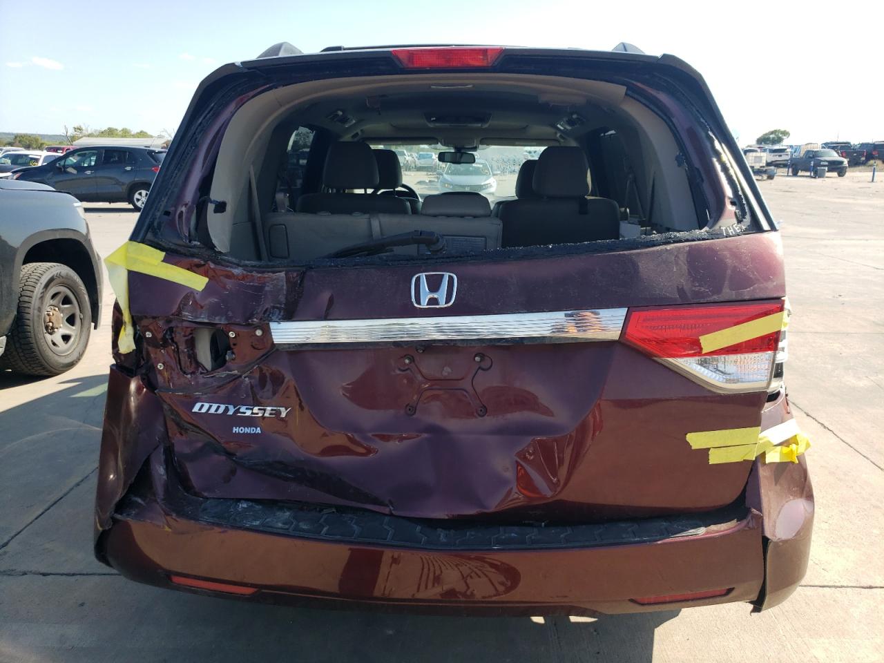 2016 Honda Odyssey Exl VIN: 5FNRL5H61GB044170 Lot: 70858564