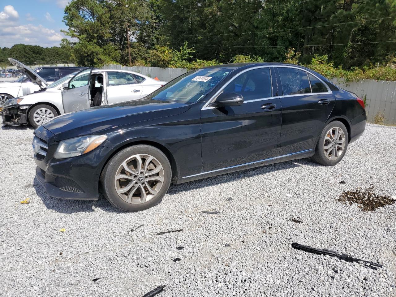 55SWF4JBXJU237225 2018 MERCEDES-BENZ C CLASS - Image 1