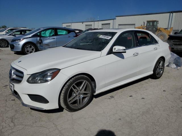 2016 Mercedes-Benz E 350 на продаже в Kansas City, KS - Normal Wear