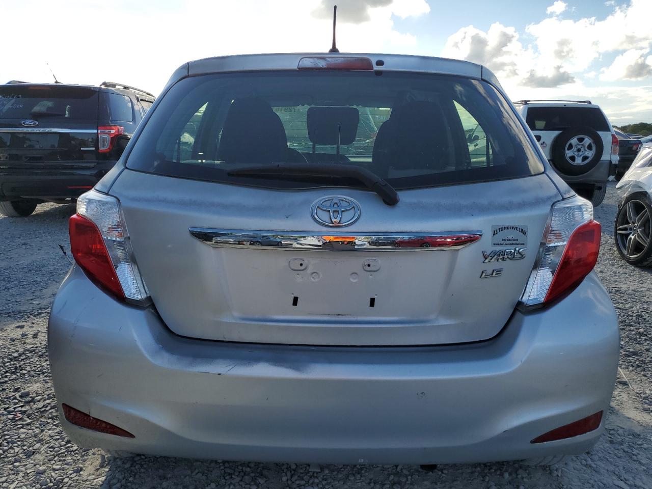 2012 Toyota Yaris VIN: JTDKTUD30CD522393 Lot: 72916174