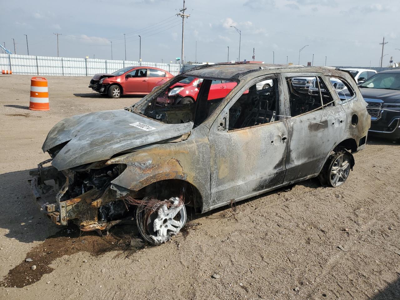 2012 Hyundai Santa Fe Gls продається в Greenwood, NE - Burn