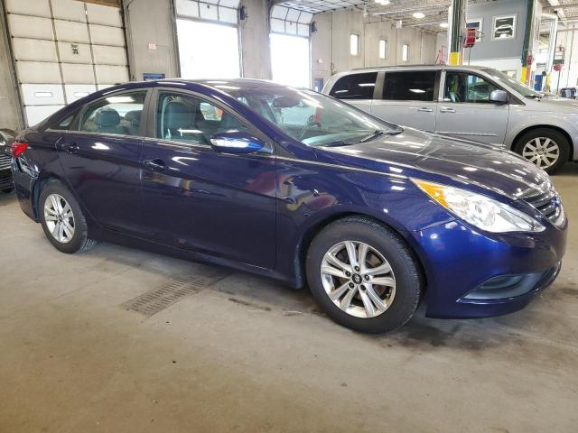  HYUNDAI SONATA 2014 Blue