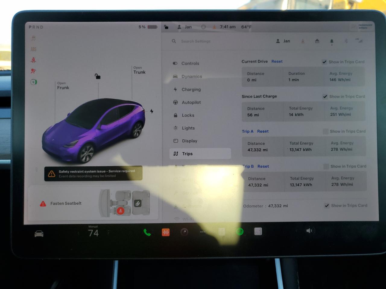 5YJYGDEE6MF069891 2021 Tesla Model Y