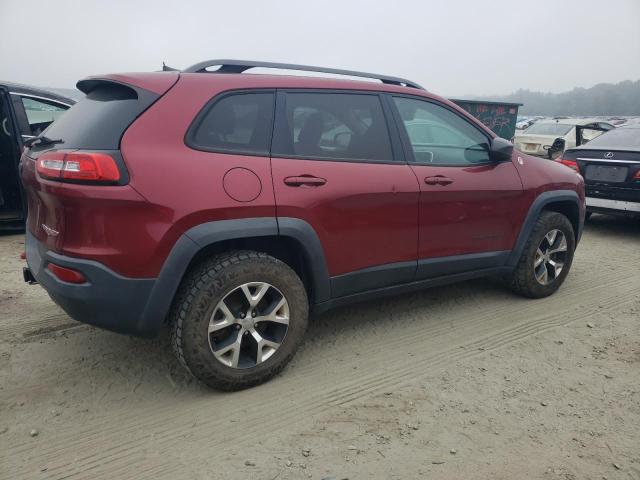 Паркетники JEEP CHEROKEE 2017 Бургунді