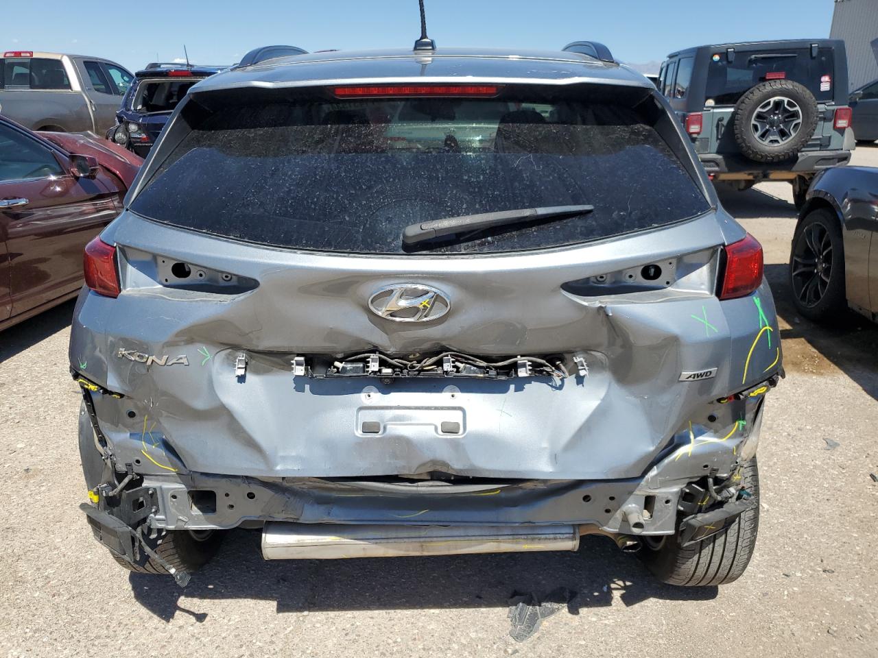 KM8K2CAA6MU613570 2021 Hyundai Kona Sel