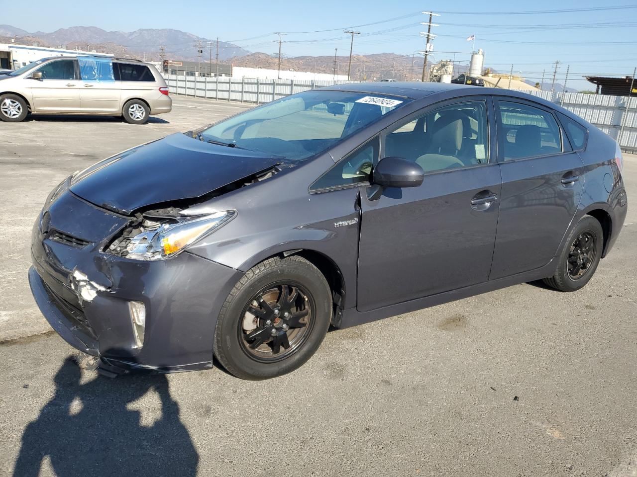 2015 Toyota Prius VIN: JTDKN3DU2F0482973 Lot: 72640924