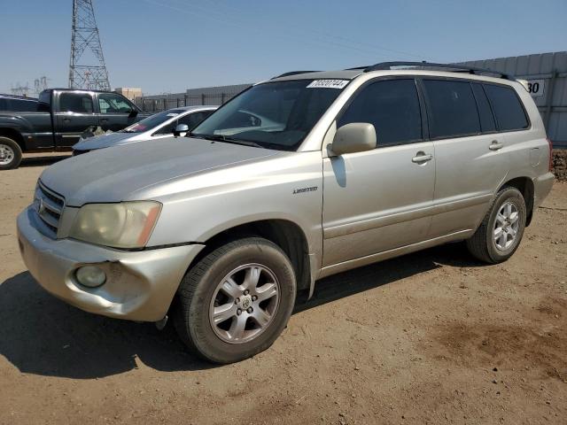 2002 Toyota Highlander Limited للبيع في Adelanto، CA - Front End