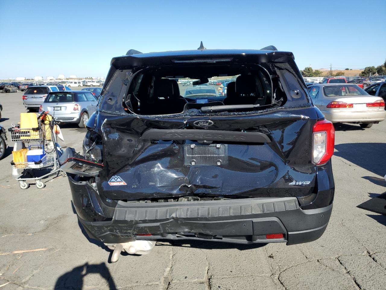 2023 Ford Explorer Timberline VIN: 1FMSK8JH2PGA66195 Lot: 71596584