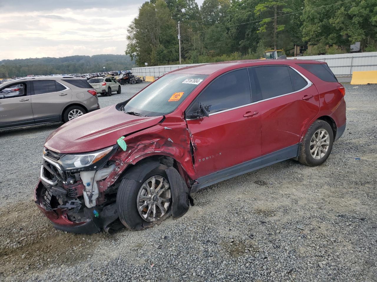 2018 Chevrolet Equinox Lt VIN: 3GNAXJEV0JS509887 Lot: 73167684