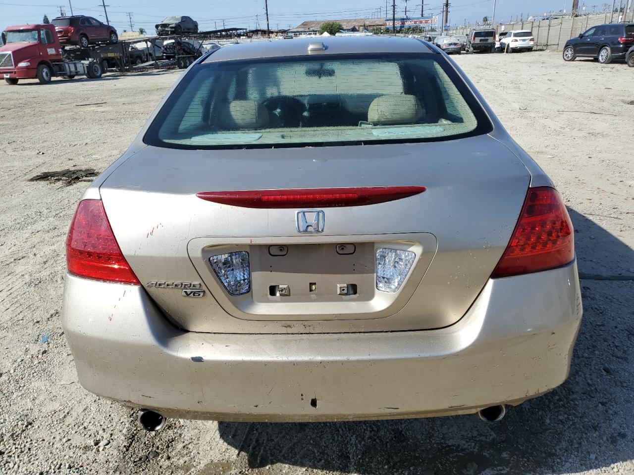 2007 Honda Accord Ex VIN: 1HGCM665X7A078105 Lot: 72196944