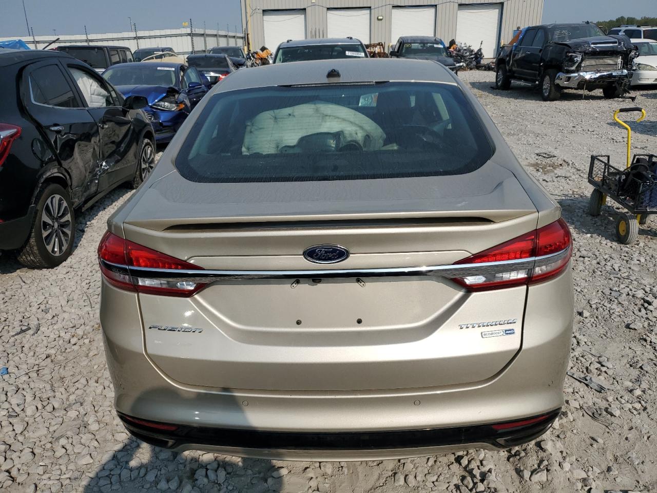 2018 Ford Fusion Titanium/Platinum VIN: 3FA6P0D90JR233561 Lot: 70877474