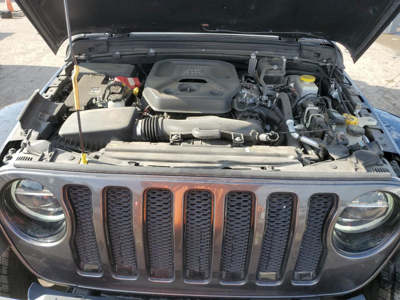 2021 Jeep Wrangler Unlimited Sahara VIN: 1C4HJXEN7MW509664 Lot: 70643764