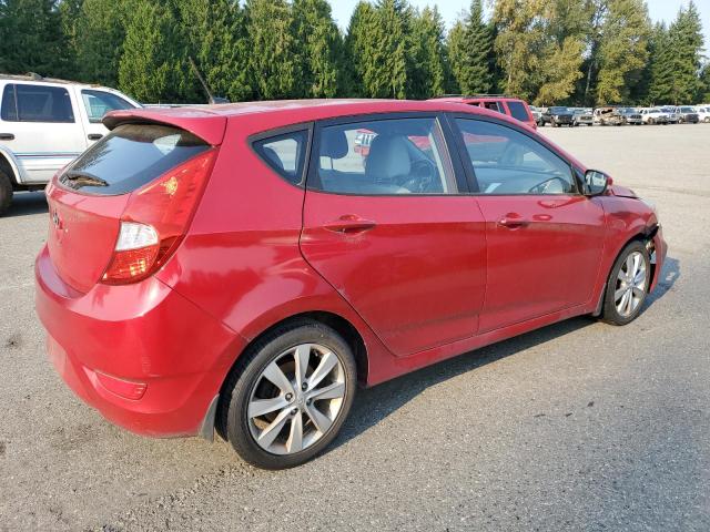  HYUNDAI ACCENT 2014 Red