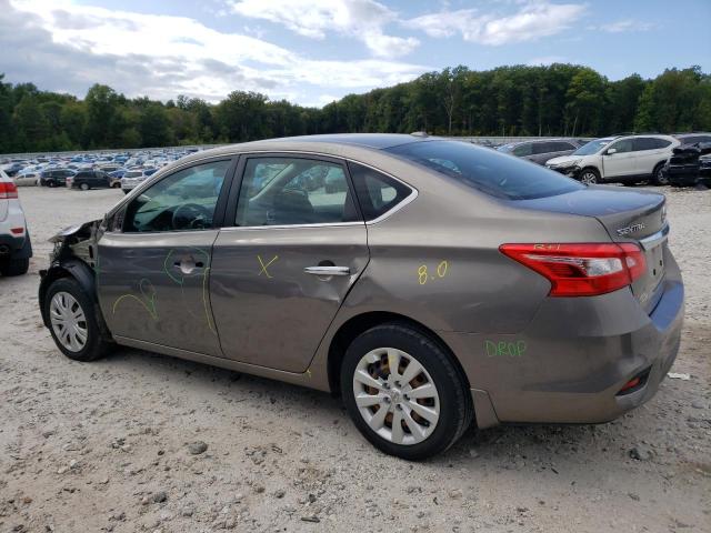 Sedans NISSAN SENTRA 2016 Brown