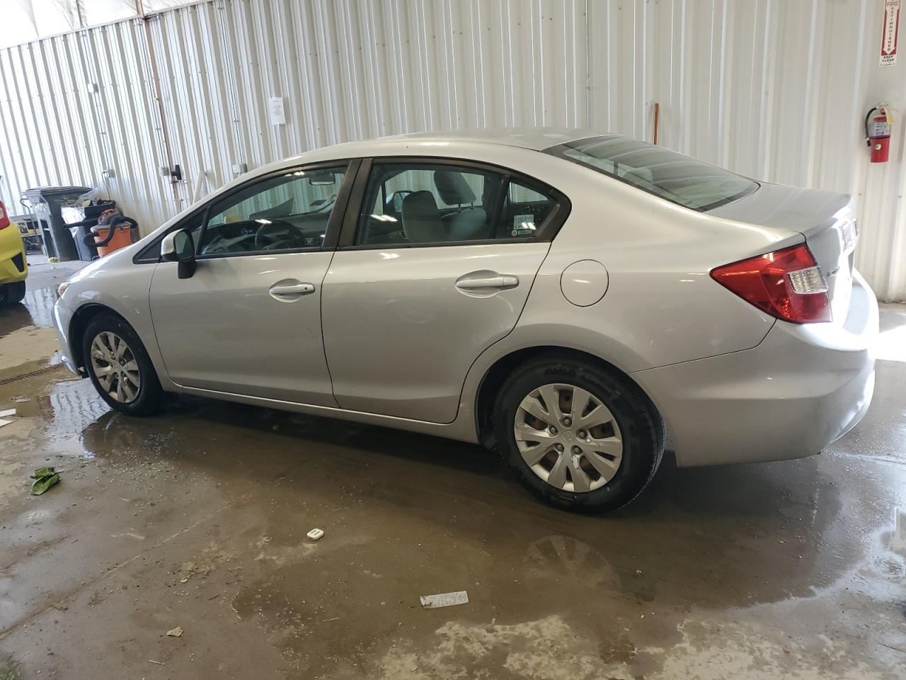 2012 Honda Civic Lx VIN: 19XFB2F5XCE077280 Lot: 70713564