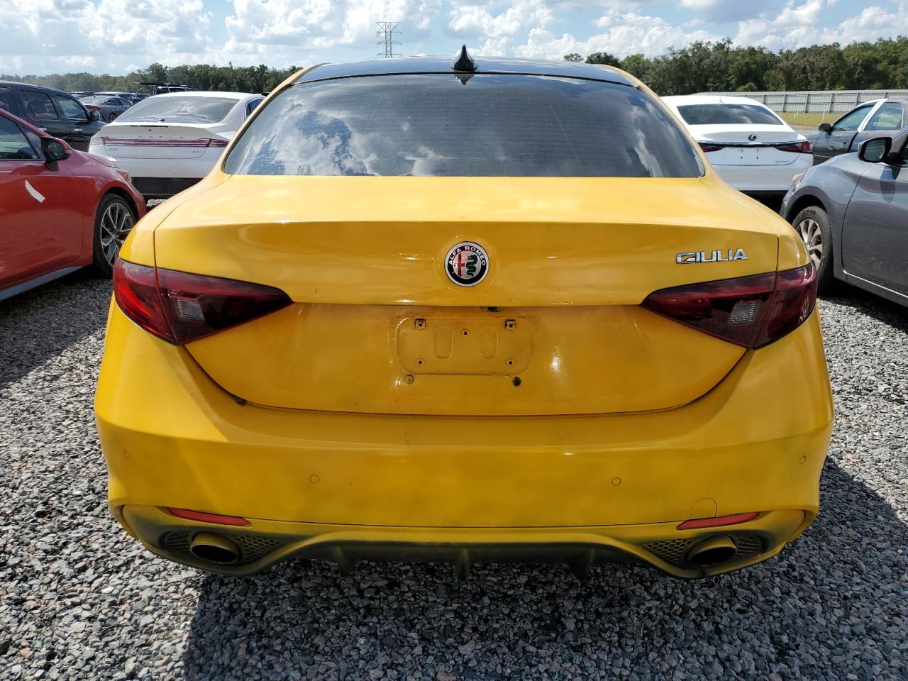 2019 Alfa Romeo Giulia Ti VIN: ZARFAMBN0K7603506 Lot: 73875194