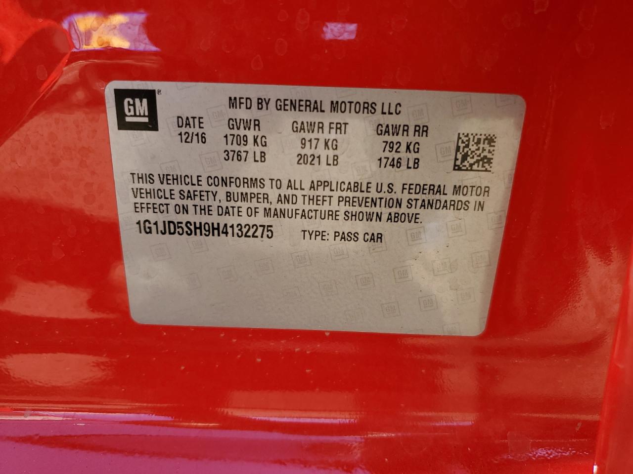 2017 Chevrolet Sonic - Image 14