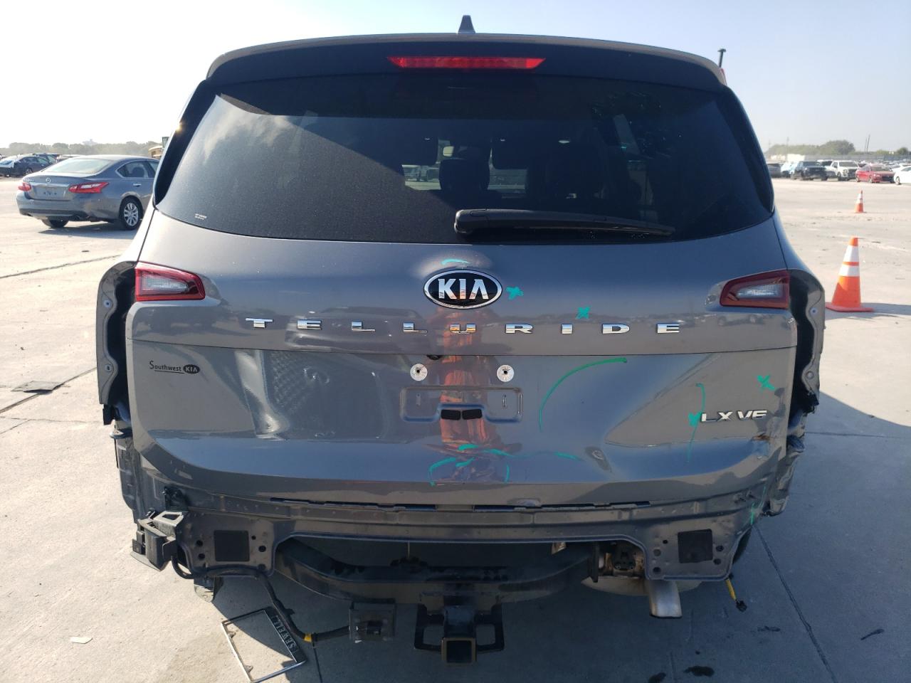 2020 Kia Telluride Lx VIN: 5XYP24HC6LG045540 Lot: 71571394