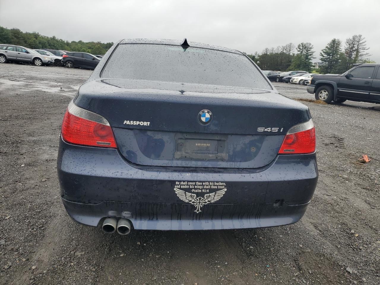 WBANB33525B114986 2005 BMW 545 I