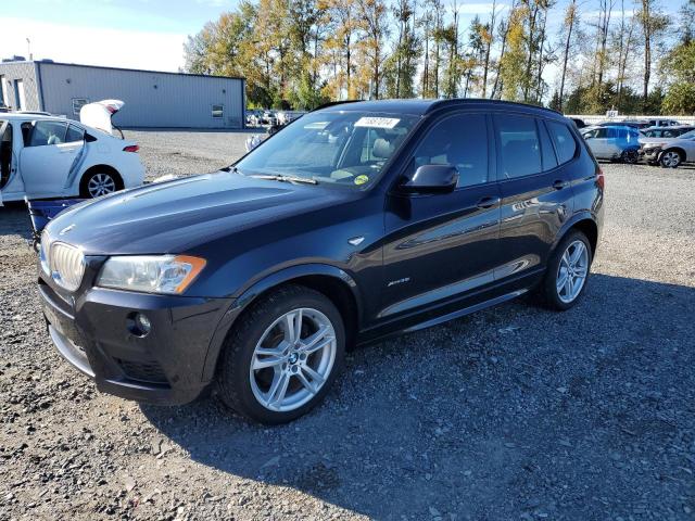  BMW X3 2014 Черный