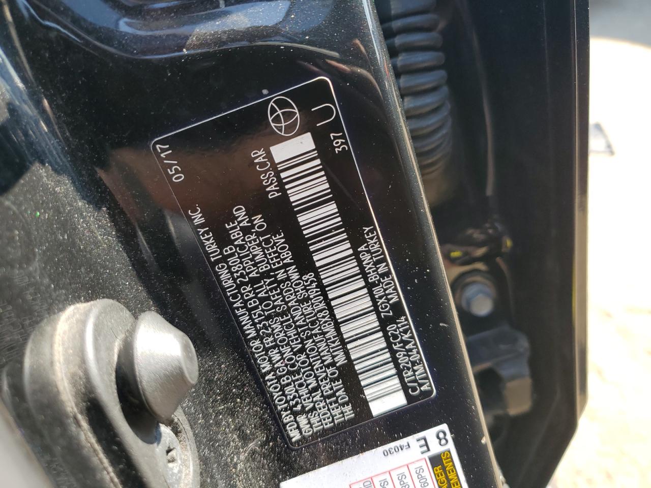 NMTKHMBX8JR019458 2018 Toyota C-Hr Xle