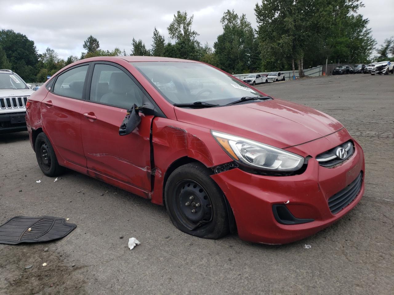 VIN KMHCT4AE7FU795390 2015 HYUNDAI ACCENT no.4