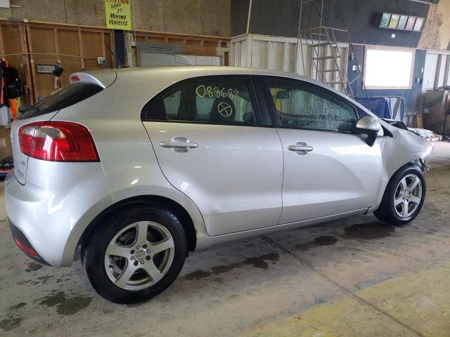  KIA RIO 2012 Серебристый