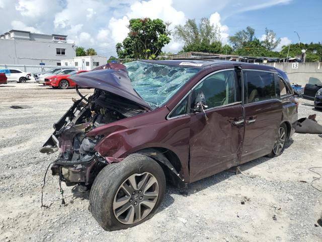  HONDA ODYSSEY 2015 Бургунді