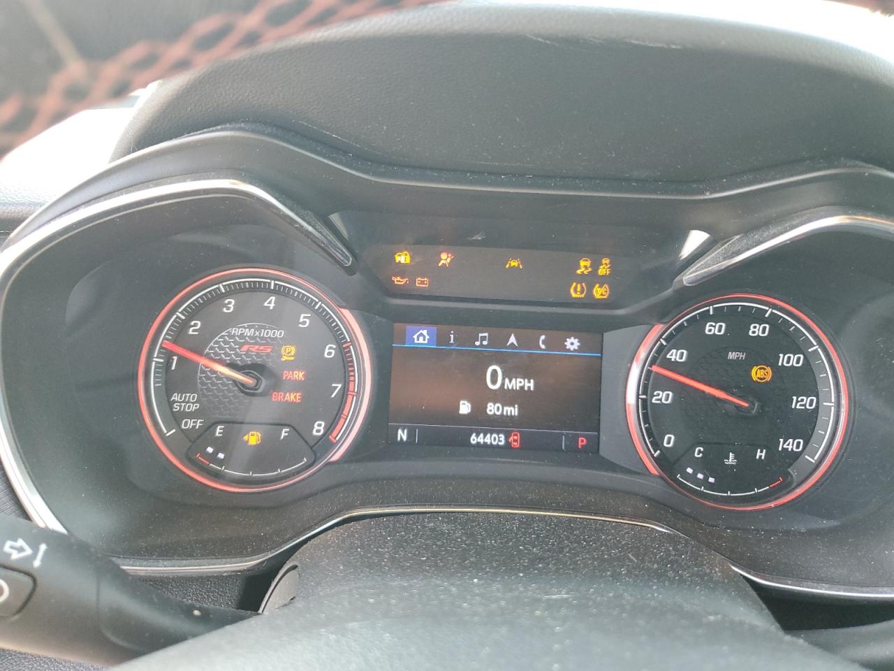 2021 Chevrolet Trailblazer Rs VIN: KL79MTSL4MB039511 Lot: 72224454