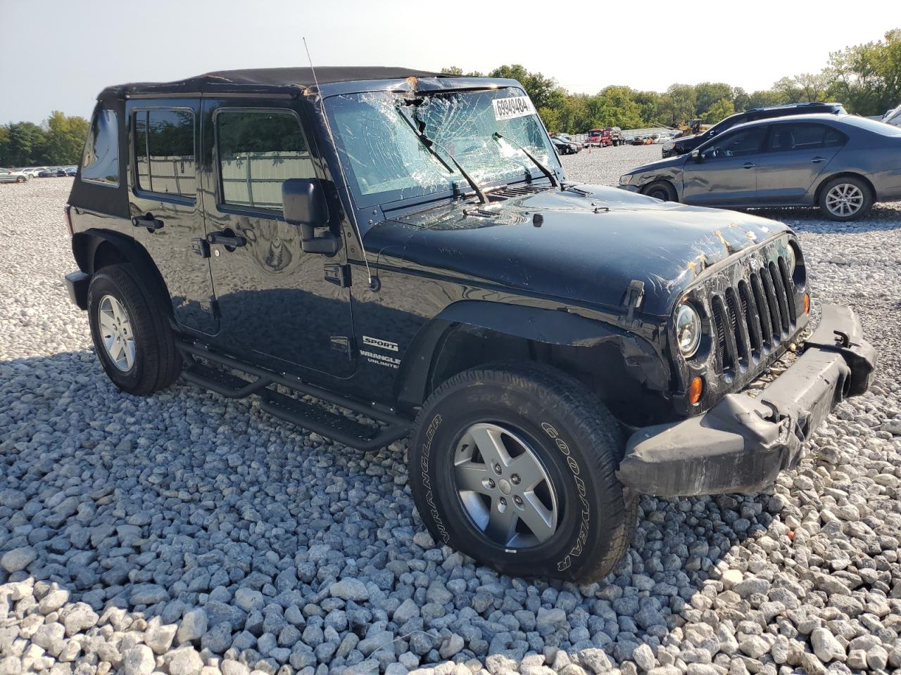 2013 Jeep Wrangler Unlimited Sport VIN: 1C4BJWDG8DL682078 Lot: 69949484