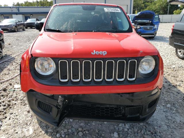  JEEP RENEGADE 2017 Czerwony