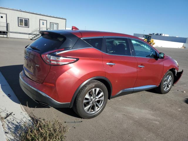  NISSAN MURANO 2016 Красный