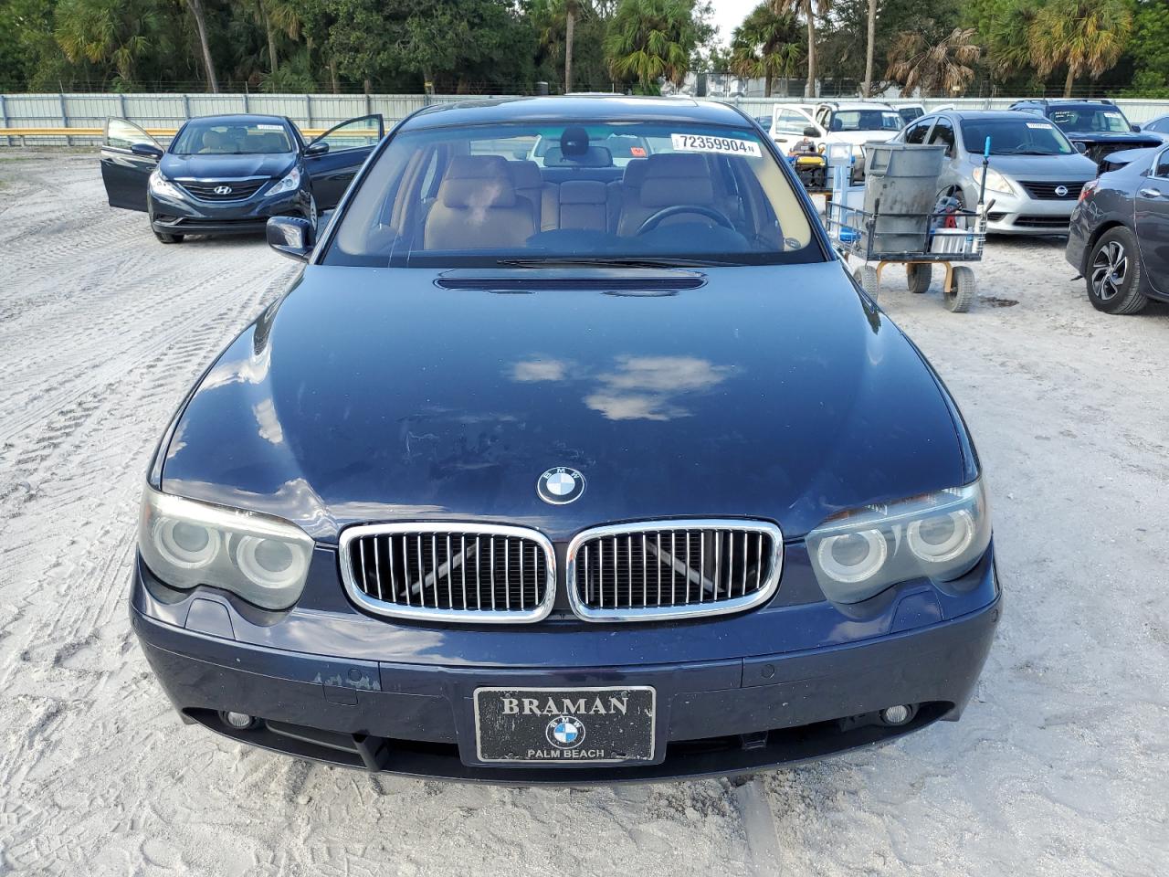 2005 BMW 745 I VIN: WBAGL63545DP75494 Lot: 72359904